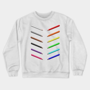 Colouring pencils Crewneck Sweatshirt